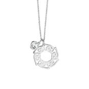 Celtic Pendant with Clear Stone image