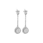 Drop Earrings Clear Stones image