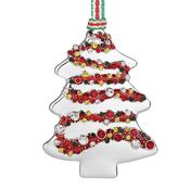 Christmas Tree Decoration with Coloured Stones image