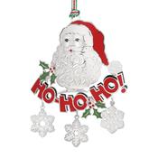 Santa Ho Ho Ho Christmas Tree Decoration image