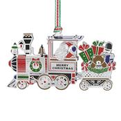 Santa Train Carriage Tree Decoration image