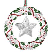 Wreath with Star Christmas Decoration image