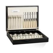 Silver Plated 24 Piece Cutlery Set - Antique image