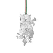 Owl with Scarf Christmas Tree Decoration