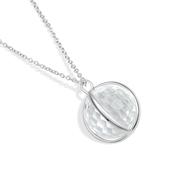 Silver Plated Sphere Pendant image