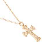 Gold Plated Cross Pendant image