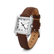 Ladies Watch with Bronze Colour Leather Strap image