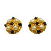 1980's Faux Pearl Earrings