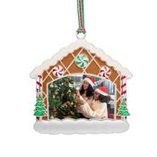 Gingerbread Home Photoframe Christmas Decoration image