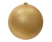 Shatterproof Bauble Light Gold 25 cm image