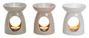 Scent Lamp White, Beige or Grey (10x12x10cm) Sold Individually