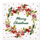 Merry Christmas Napkin - Pack of 20 image