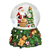 Musical Christmas Snow Globe 15 cm image