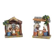 Nativity Scenes 11 cm - 2 Assorted Designs image