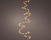 100 Classic Warm White Battery-Operated Micro LED String Lights – 159 cm image