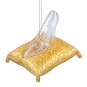 Resin Slipper on Cushion Christmas Decoration image