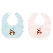 Baby's First Christmas Bibs 30 cm - 2 Assorted Colours image