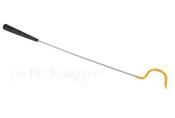 Snake hook stainless steel gummed 70cm image