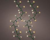 2,000 Warm &amp; Classic Warm White LED Compact Lights – 45 m – Green Cable image