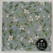 Lavina Floral Recycled-Paper Napkins 16.5 cm image