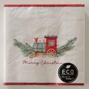 Cavallo Christmas Napkins - 2 Assorted Designs image