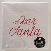 Dear Santa Christmas Napkins - 2 Assorted Designs image