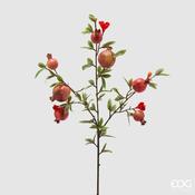 Artificial Pomegranate &amp; Leaf Stem 76 cm