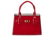 Red Handbag-Shaped Dolomite Vase image