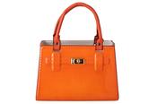 Orange Handbag-Shaped Dolomite Vase image