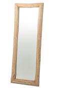 Large Natural Fir Wood Chamonix Wall Mirror image