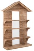 Natural Wooden Chalet-Style Display Rack image