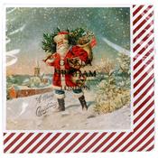 Nostalgia Santa Christmas Napkins – Pack of 20 image