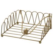 Gold Wire Christmas Napkin Holder image