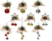 Iron Christmas Decoration Bell 12 cm – 9 Assorted Designs image
