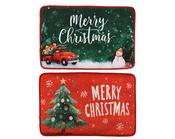 12 LED Battery-Operated Christmas Doormat – 60 × 40 cm image
