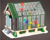 Battery-Operated LED Christmas Village Display Case – 22.5 cm image