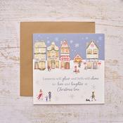 Lanterns Christmas Greeting Card image