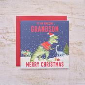 Grandson Christmas Greeting Card image