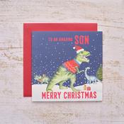 Son Christmas Greeting Card image
