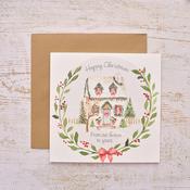 Happy Christmas Home Greeting Card image