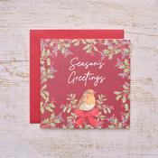 Robin Christmas Greeting Card image