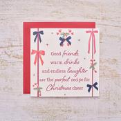 Good Friends Christmas Greeting Card image