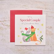Couple Christmas Greeting Card image