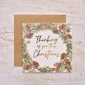 Thinking of You Christmas Greeting Card image