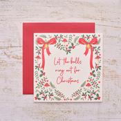 Bells Ring Christmas Greeting Card image