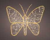 400 Classic Warm White LED Gold Butterfly – 58 cm image