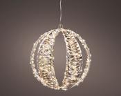 300 Warm White LED Gold Light Ball – 30 cm image