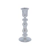 Christmas Silver Glass Candlestick Medium image