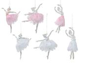Figurine Acrylic Transparent Iridescent Dancer 13 cm – 6 Assorted Designs image