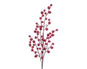 Berry Spray Red 60 cm Foam Decorative Branch image